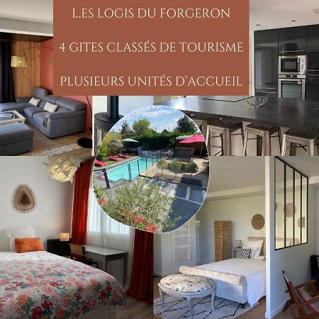 Les Logis Du Forgeron, Gites De Groupe Entre Loire & Vignes Saint-Jean-des-Mauvrets Екстериор снимка